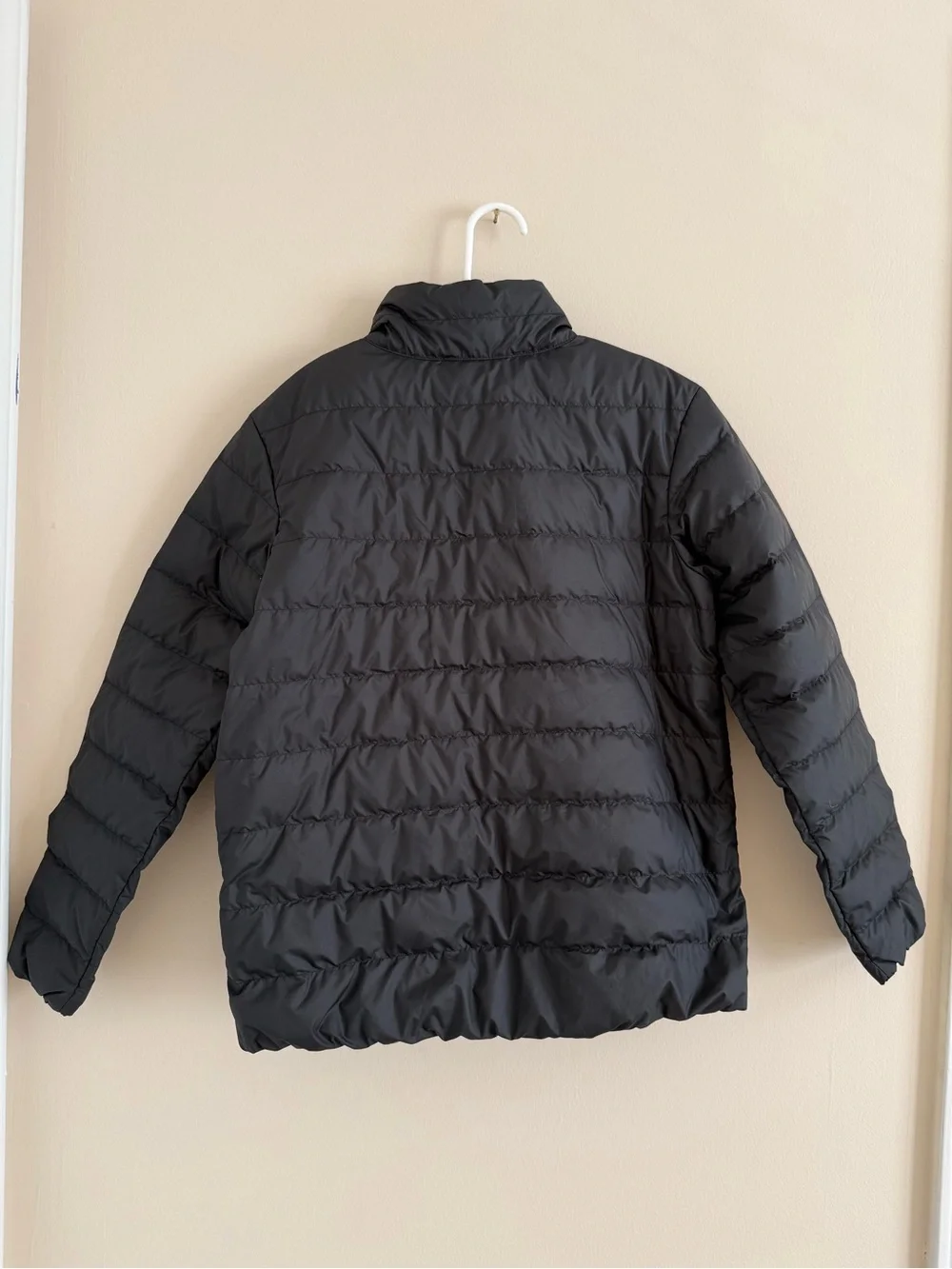 REI Kids Black Down Puffer Jacket  Packable Medium